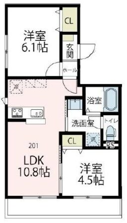 ユアメゾン五月台の物件間取画像